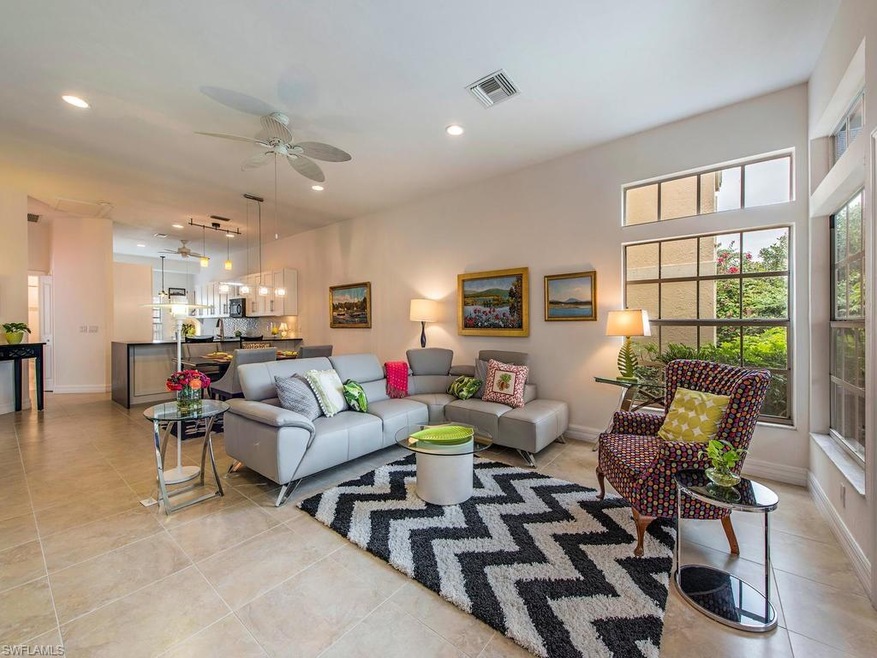Open Living and dining space