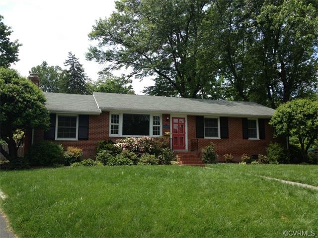 Meticulously maintained, handsome brick elevation 