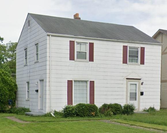 Front with green grass