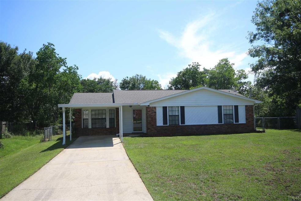 gate to left. Dble. drive gate on rt. side of home