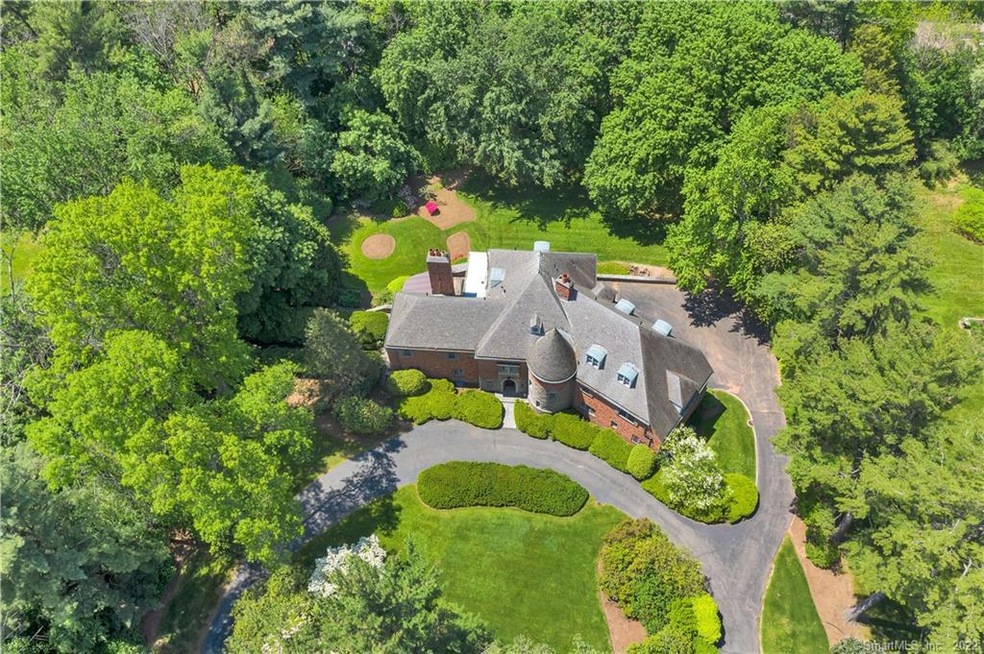 Iconic West Hartford French inspired stone & brick