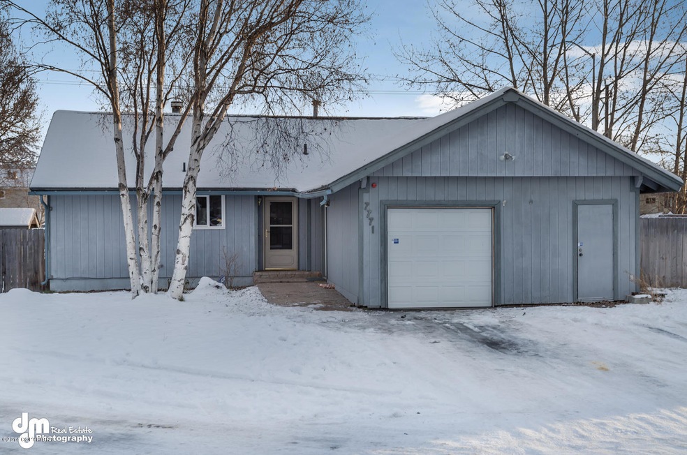 Cute house with oversized garage