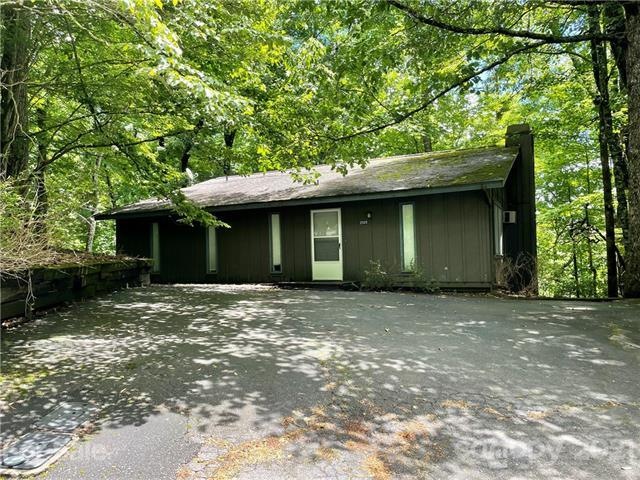 Exterior of house w/circular drive