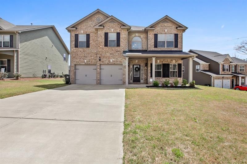 Gorgeous brick front home