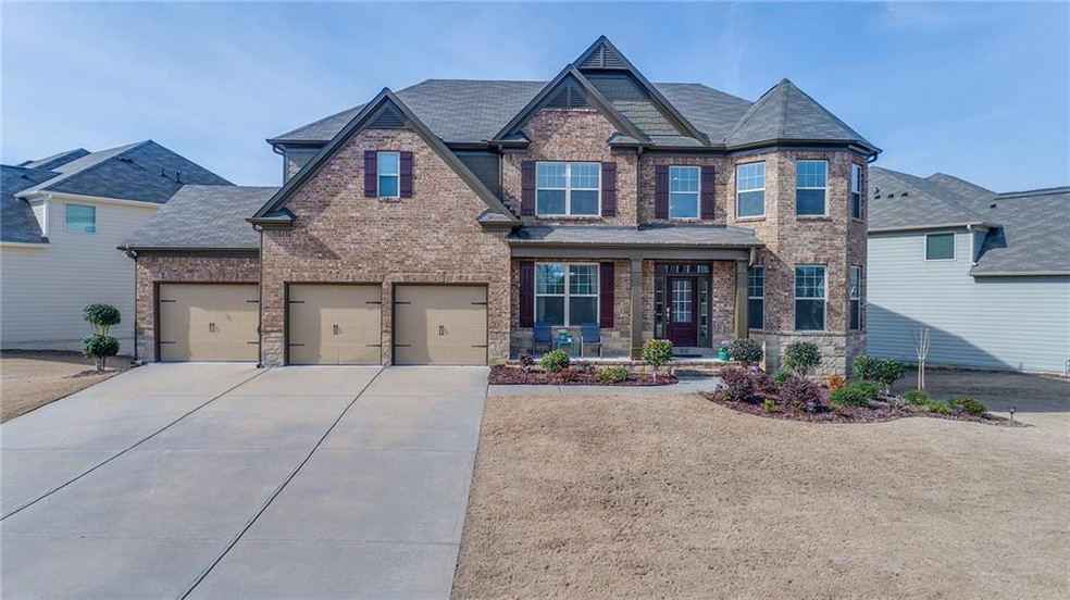 3 car garage - brick front - huge frontage