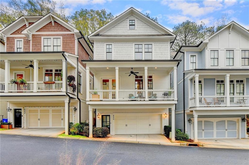 Excellent curb appeal! Enjoy sipping your coffee o