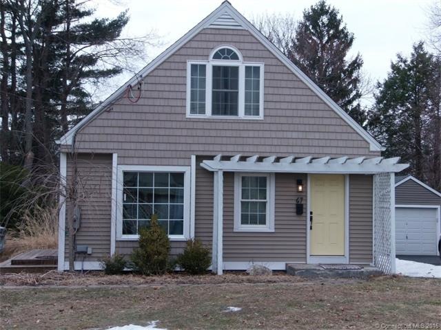 Front of the house finally without the snow snow!