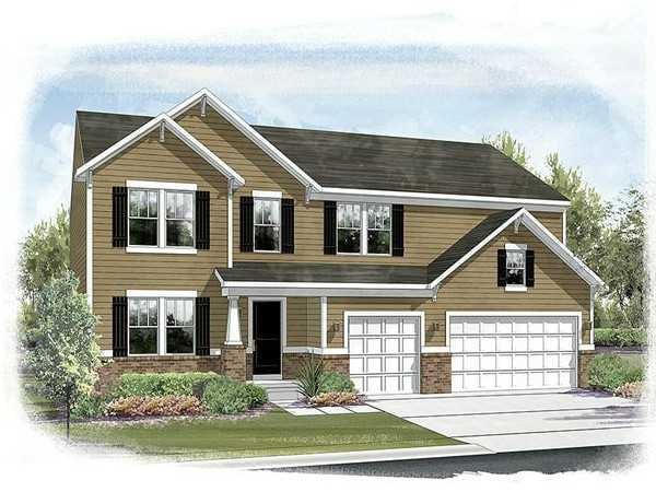 Exterior Front. Washington A Elevation