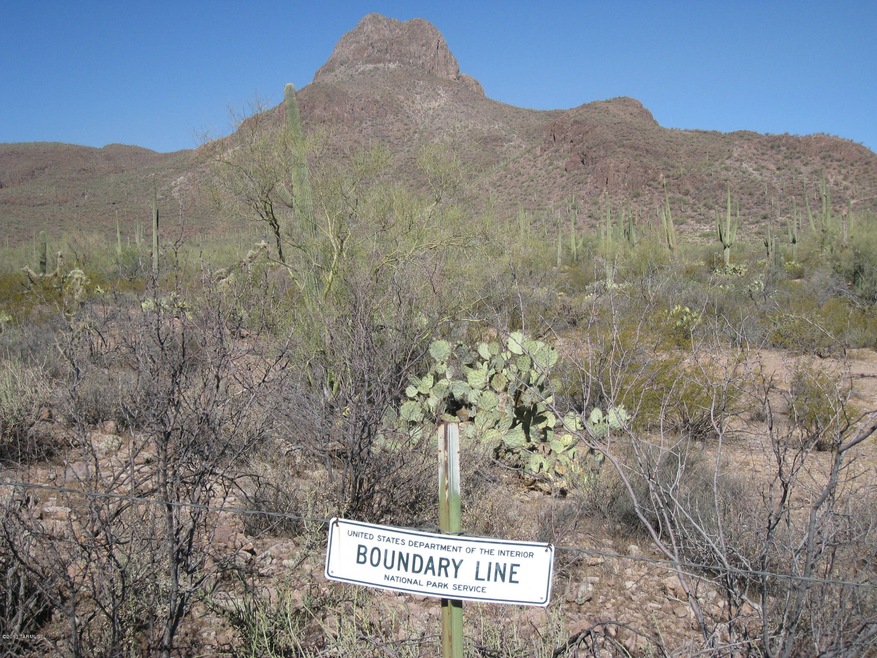 Sombrero Peak west border