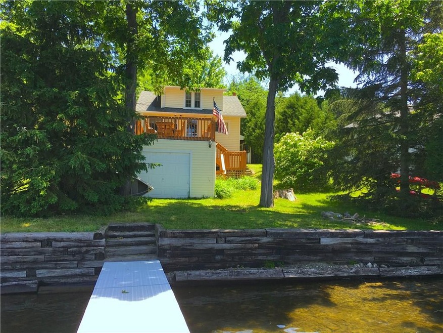 House from the water