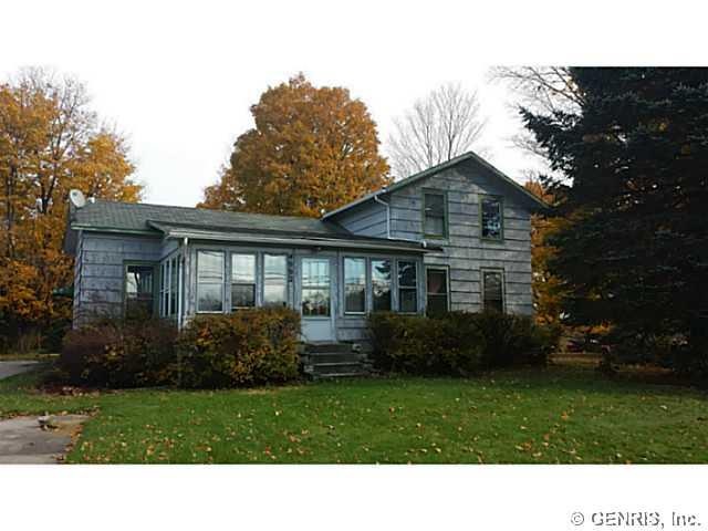 Exterior Front Colonial Farmhouse