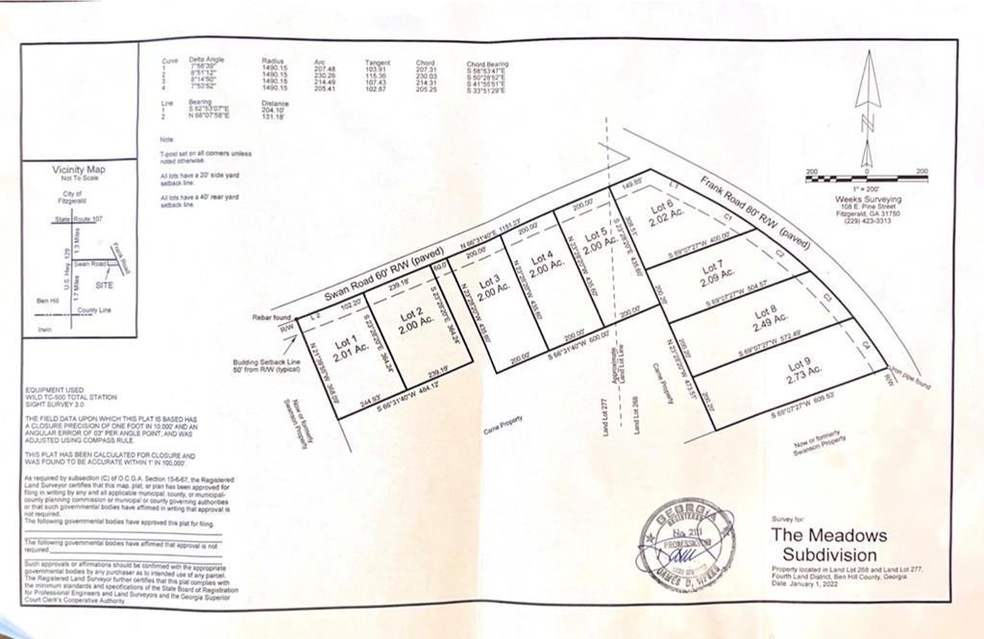 0 Swan Rd, Fitzgerald, GA 31750 - photo 1