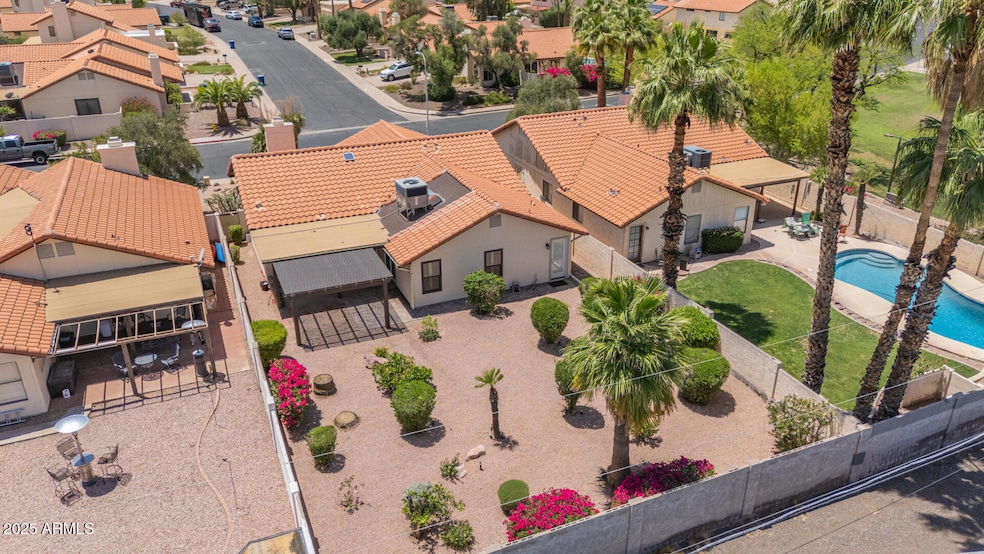 Aerial Backyard