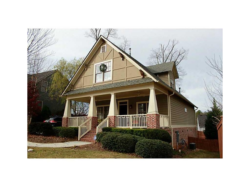 Exterior Front. Craftsman home in quiet enclave of