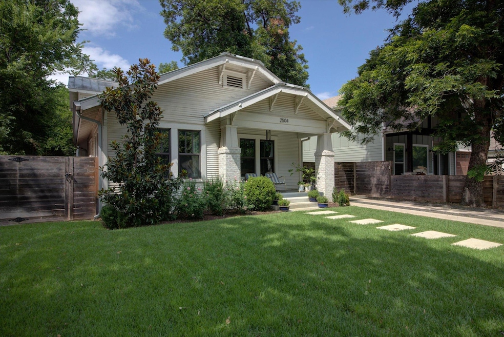 View of front of house featuring covered porch