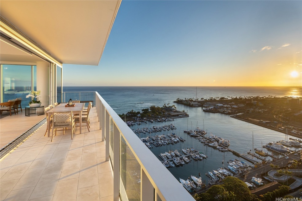 Sunset from Covered Lanai