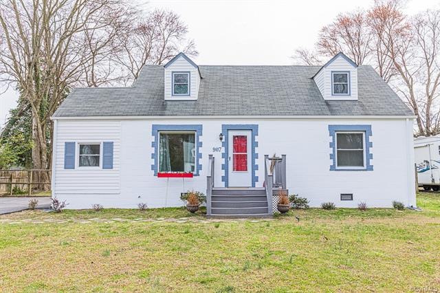 FRONT ELEVATION, NEW WINDOWS THROUGHOUT, NEWLY PAI