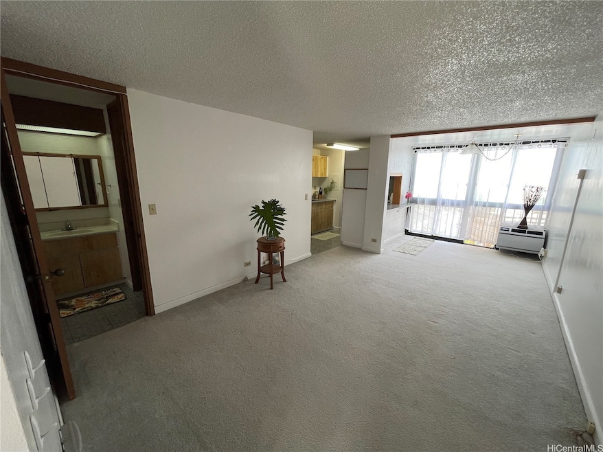 View including bathroom to the left