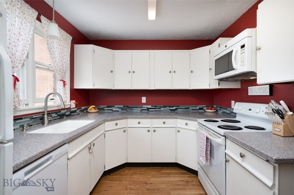 Bright kitchen with ample storage