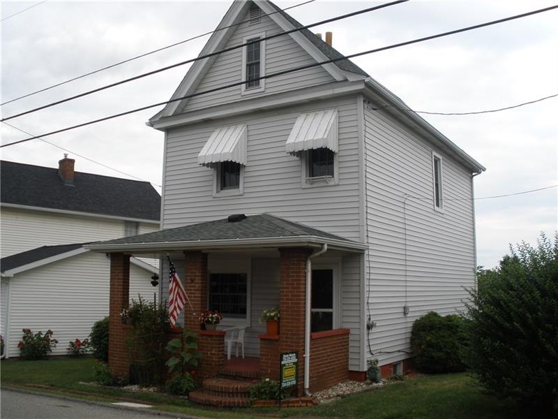 Great vinyl home in Derry Township. Relax on the b