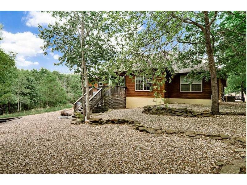 Exterior Back/Side. Complete privacy on one side of the home, which is also the end of the cul-de-sac.