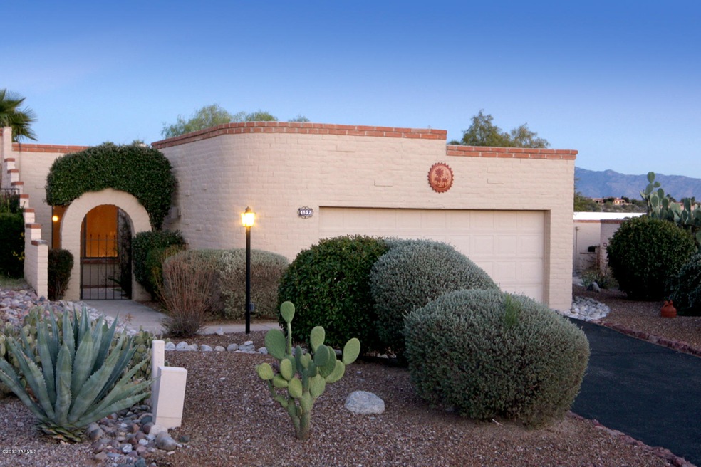 Front Elevation-Gated Courtyard!