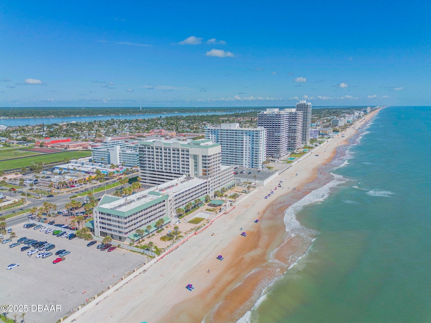 Looking north up the beach