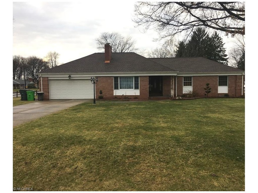 Front exterior all brick home and front porch