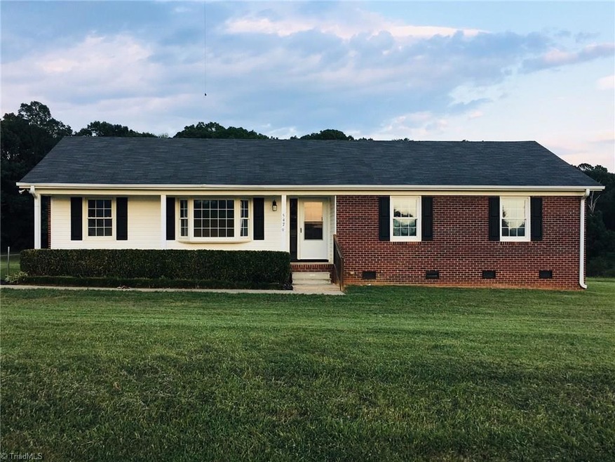 Nice looking brick home with a nice tract of land!