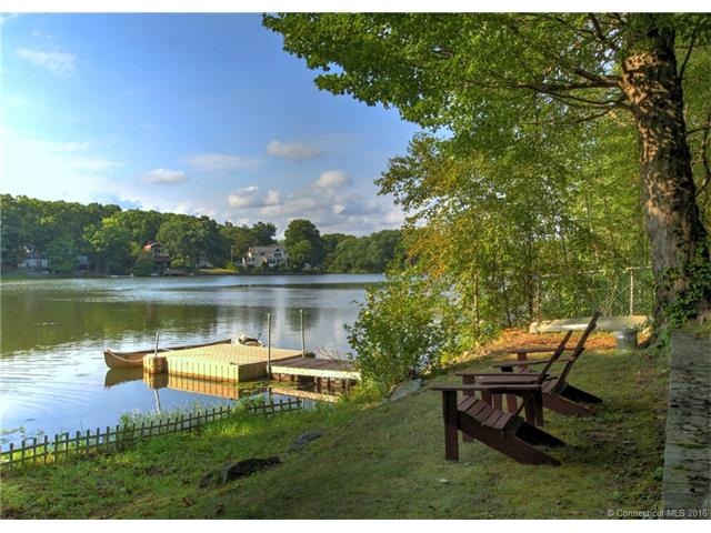 Your dock comes complete with Canoes and Adirondac