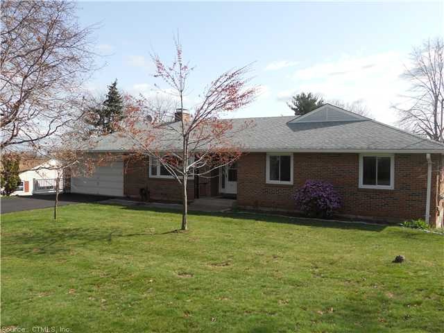 Exterior Front. Maintenance free brick exterior!