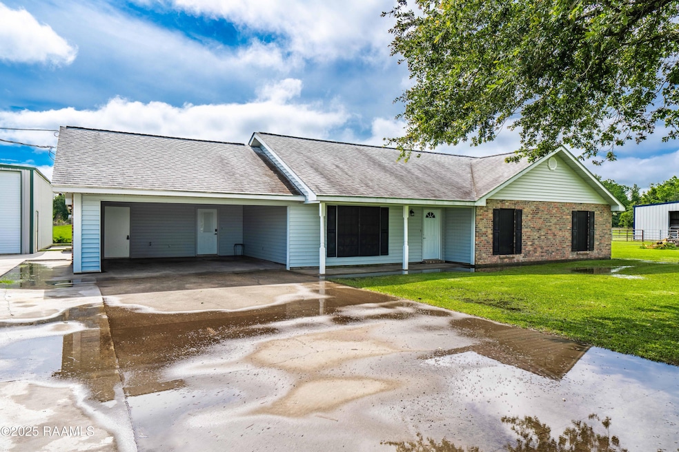 front from driveway
