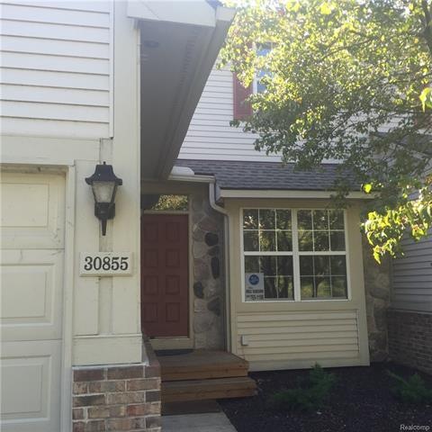 End Unit Condo with a garage