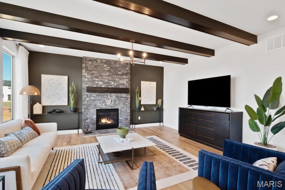 Example Picture of the Sunbury, Some options shown may be upgrades