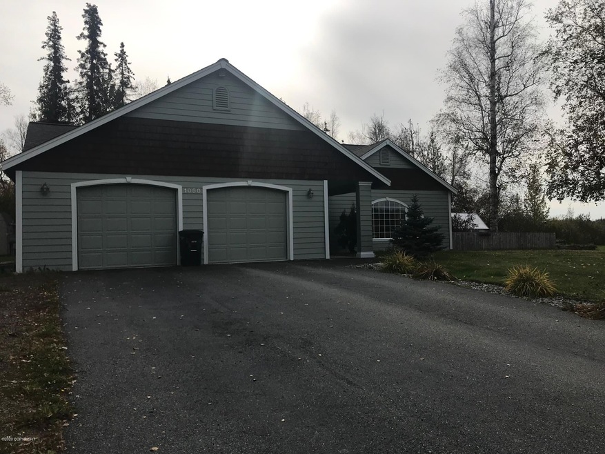 North side of home