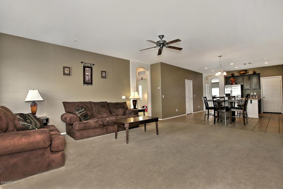 Family Rm to Eating to Kitchen