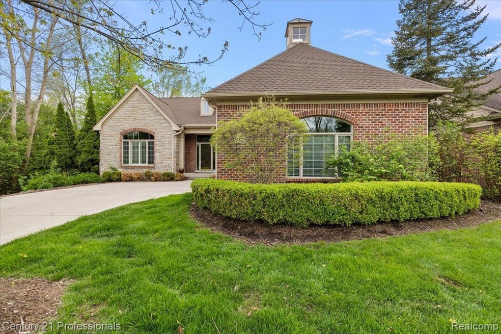 Charming front entry with landscaping