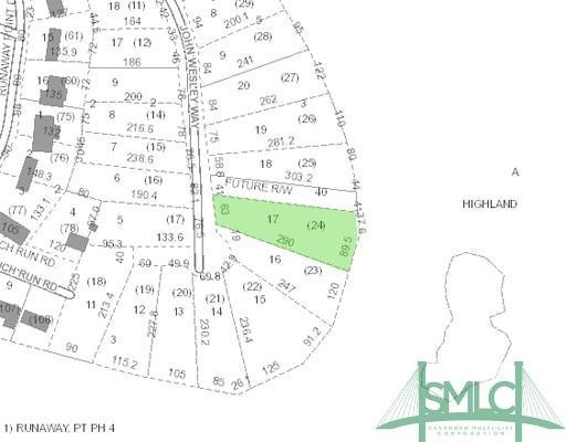 Plat Map.