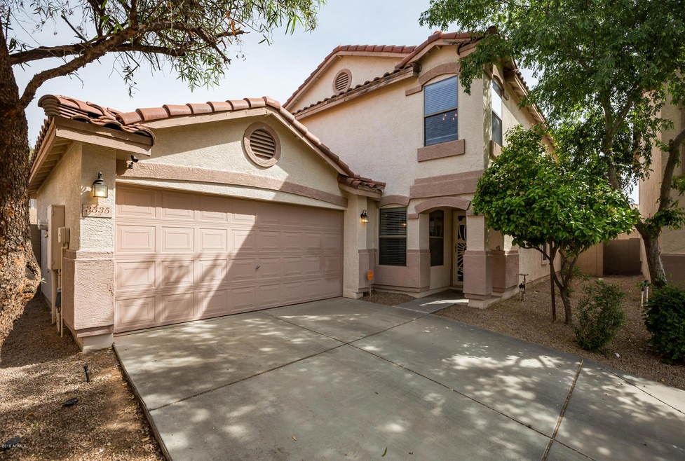 1) FRONT OF HOME