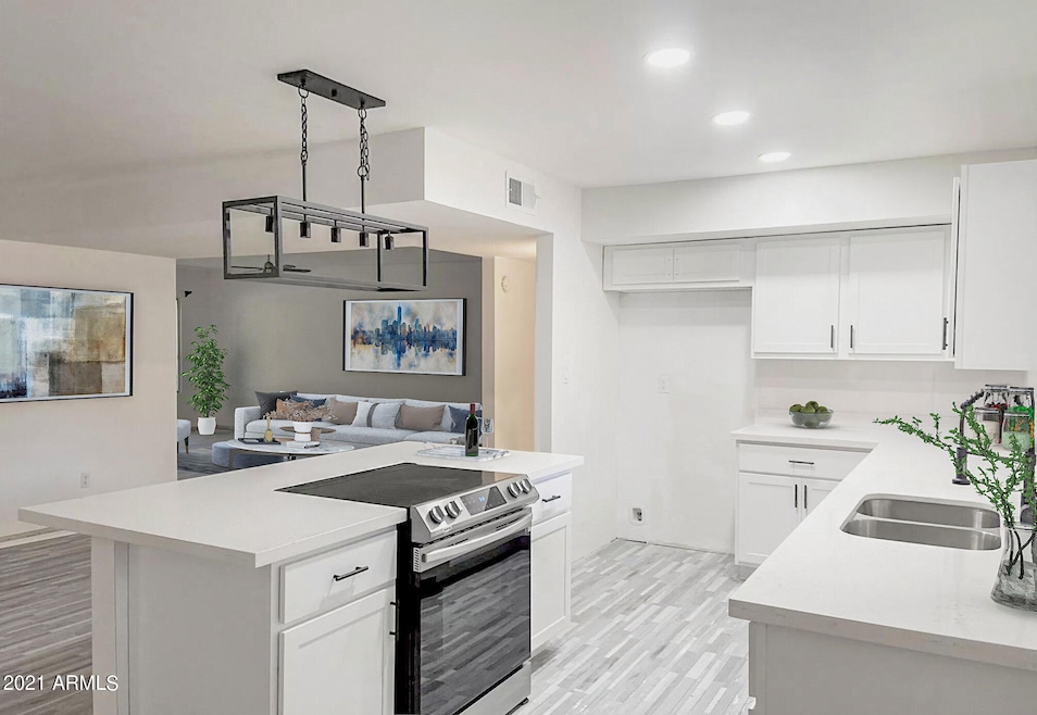 Dunbar Kitchen to Living