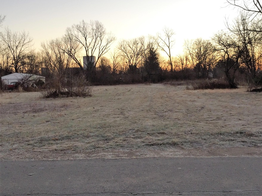 Front view of lot