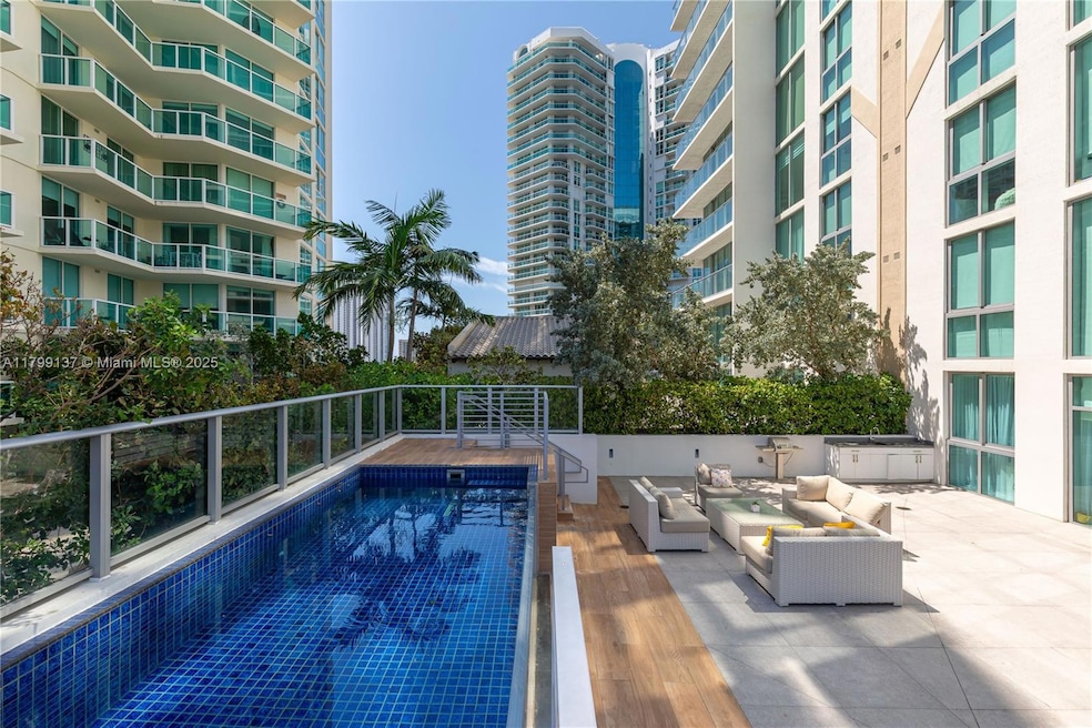 PRIVATE TERRACE — over 4,000 square feet of outdoor living