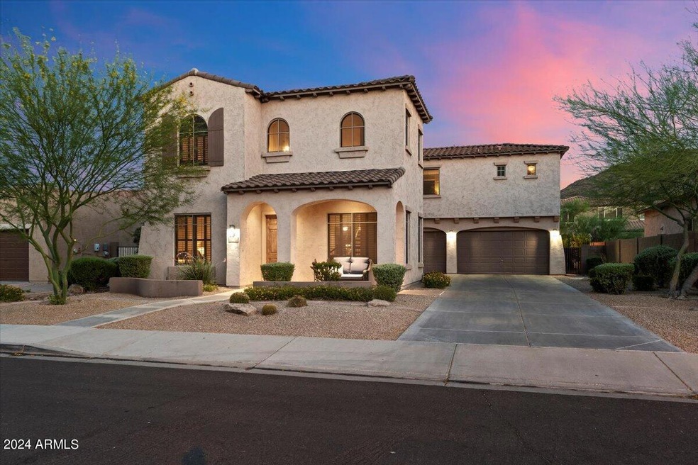 Front Exterior at Twilight