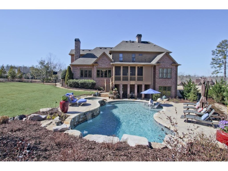 13061 Overlook Pass, Roswell - Exterior Back