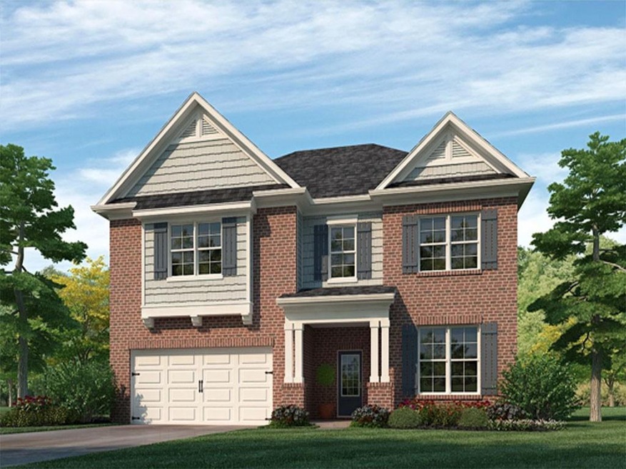 Color Rendering of Plan & Elevation.