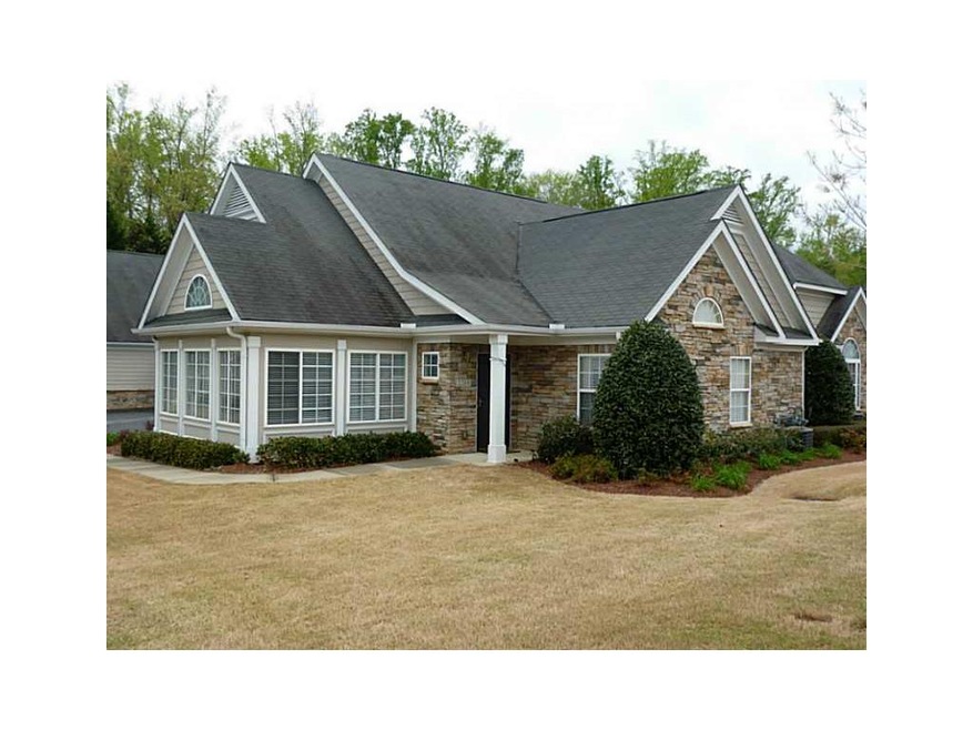 Exterior Front. Stacked Stone with HardiPlank ext.