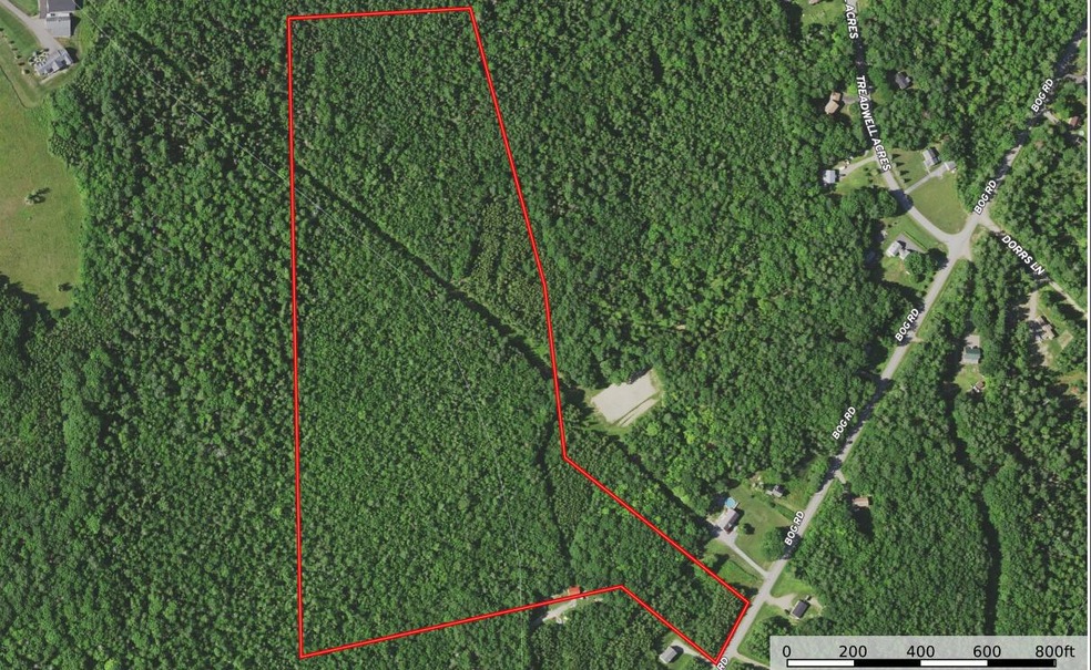 Bog Road Hermon Map