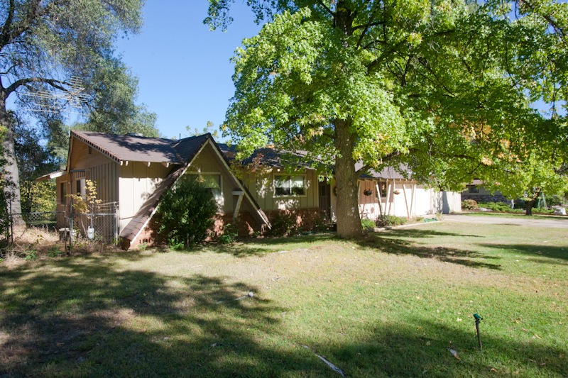 front of the home
