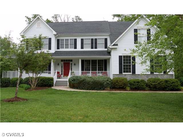 Exterior Front - Charming wrap around porch, crisp