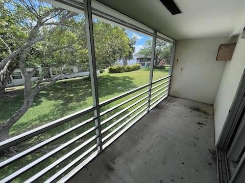 Large balcony, peaceful and quiet view.
